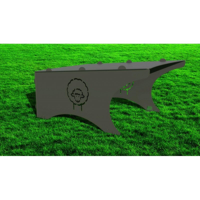 Robotic lawnmower shelter Compact Mat Sheep Robotic lawnmower shelter Compact Mat Sheep
