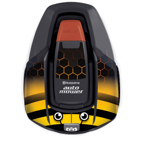 Stickers bee robot mower